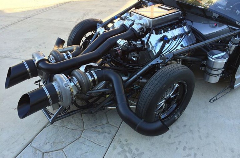 Mark Luton First Into The 3-Second Zone With Ford Coyote Engine