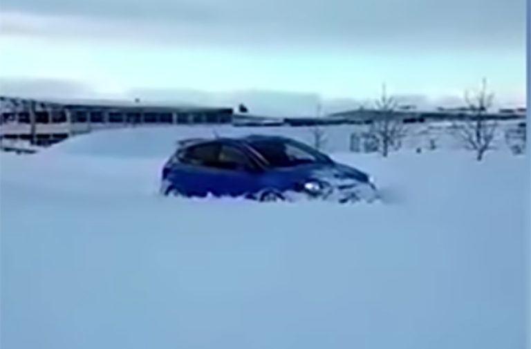 Who Needs A Snowplow When You Own A Focus RS?
