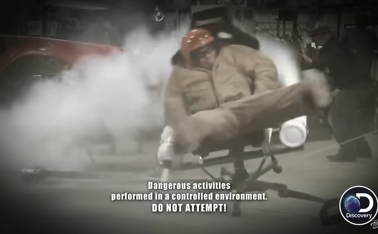 Watch AZN From Street Outlaws Almost Die In The "Nitrous Chair"