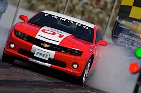 New "Drive YAS" Camaro Drag Race Experience At Yas Marina Circut