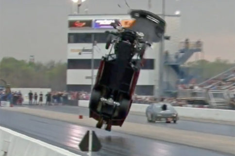 Video Daniel Pharris' Wild, High-Flying Crash At Tulsa!