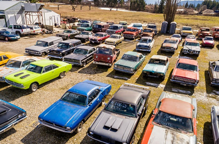 Video: For Sale - More Than 340 Classic Cars And 5 Acres Of Land