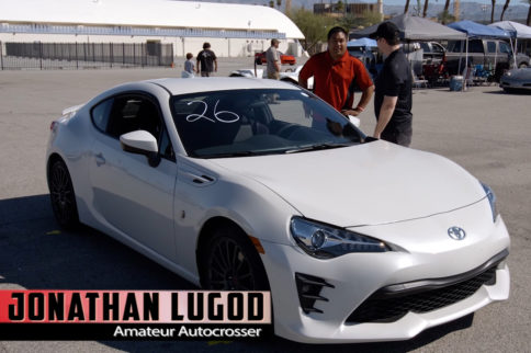 Toyota 86 Takes on Palm Springs Corvette Club Autocross