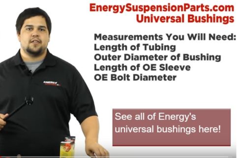 Video: Energy Suspension Universal Bushings - How To Measure