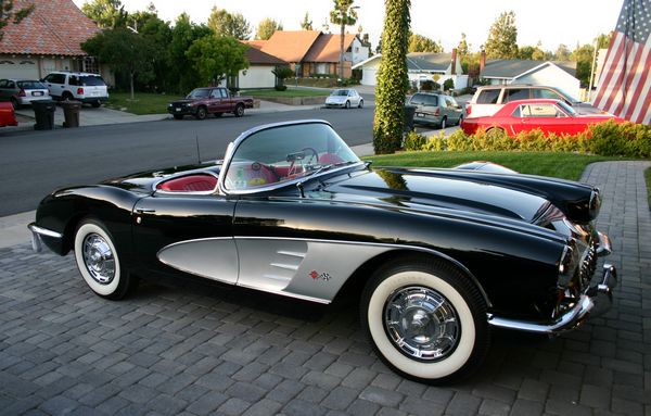 Corvette Done in Single Stage Lacquer Restoration paint