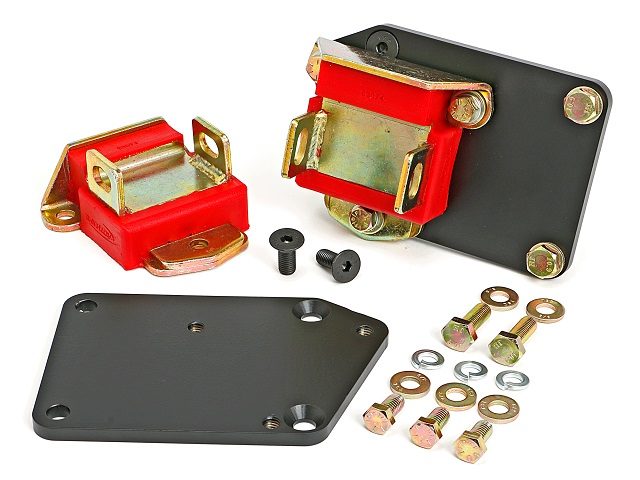 Trans-Dapt LT-to-SBC Car Engine Swap Mounts - Polyurethane Pads