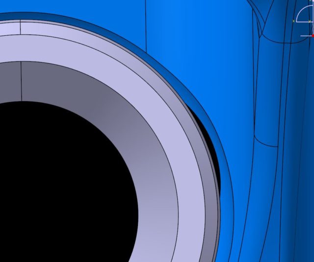 Oil Slot close up