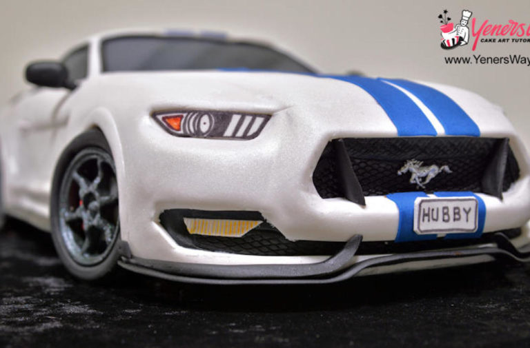Bake A 3D Shelby GT350 Cake For Your Favorite Ford Fan