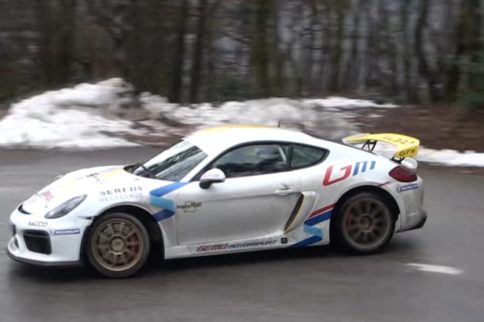 Video: Cayman GT4 Transformed into a Rally Beast