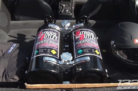 Video: An 1,100 Horsepower Nitrous Fueled ZR1 Hits The Half Mile