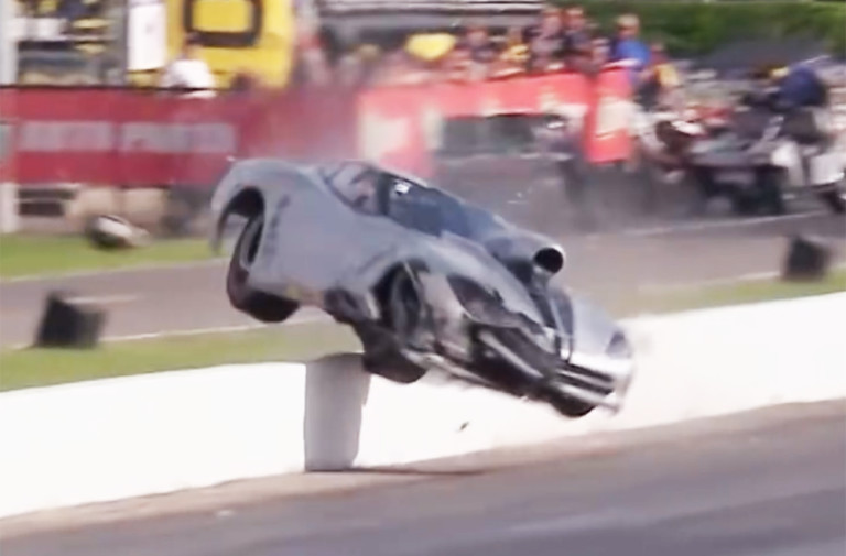 Video: Pro Mod Racer Bob Rahaim's Intense Ride At The SpringNats