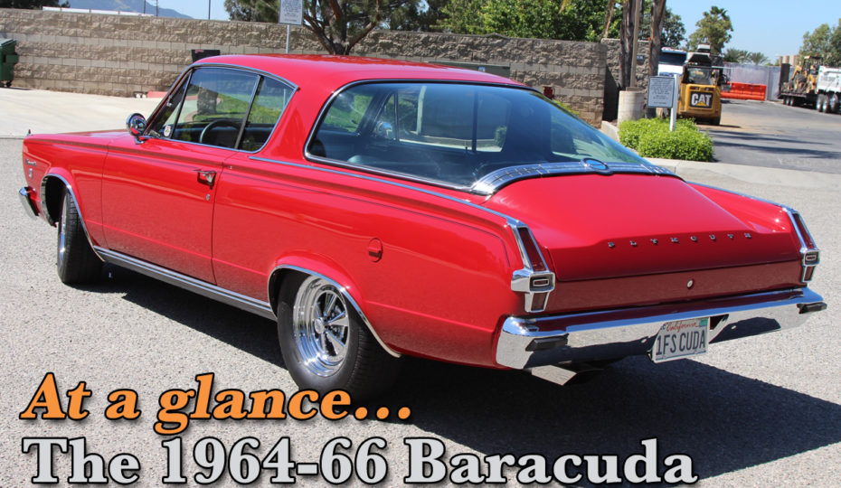 At A Glance: How To Spot Differences In 1964-1966 Barracuda