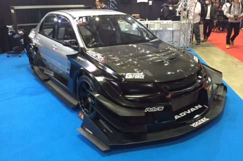 Video: Taniguchi Thrashes Garage G-Force's Evo IX Time Attack Car