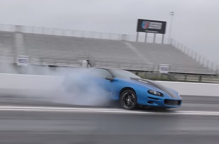 Video: No Prep Racer's Giant Wheelstand Nearly Ends In Disaster!