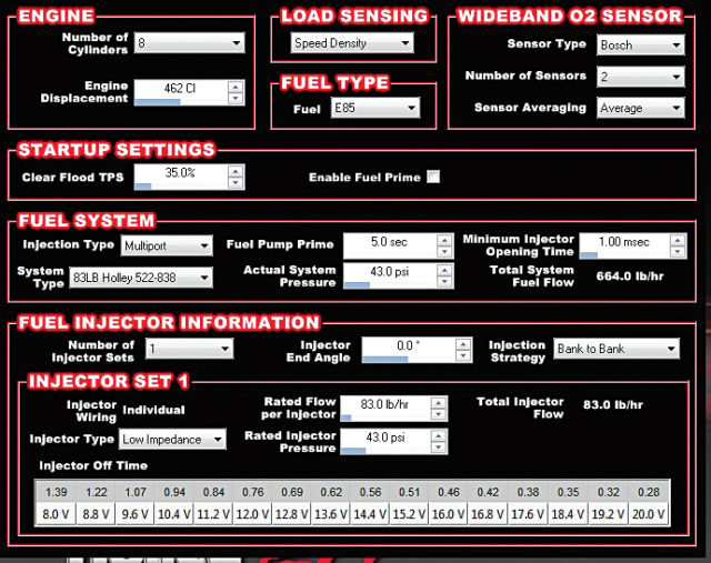 Holley EFI Software
