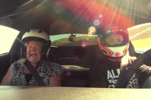 Video: Scaring Mom in a Corvette Z06!