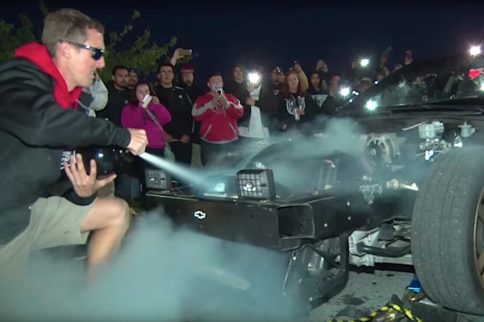 How To Blow Your Motor 101: Open Nitrous Bottle Into Intake