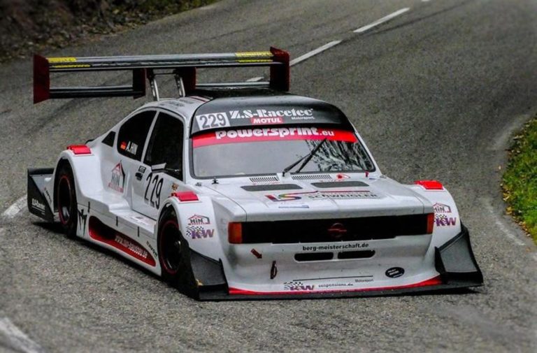 Video: M3-Powered, Widebody Opel Kadett Hillclimber
