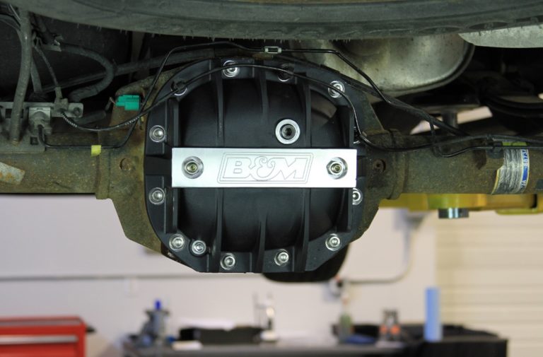 Installing B&M’s Cast Diff Cover Strengthens The Super 8.8 Rear