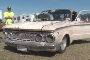 Video: 429-Powered 1962 Mercury Comet Rat Rod Drag Car