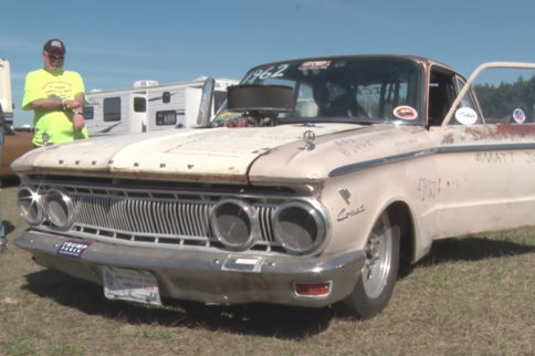 Video: 429-Powered 1962 Mercury Comet Rat Rod Drag Car