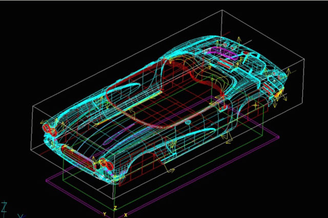 Though Graf's ingenuity and determination to get the idea "right" had helped to bring his two prototypes to fruition, he also knew that developing the conversions by hand using real-world donor cars was costly, time consuming and not the most efficient way of getting there. After getting in contact with Boeing, the engineering firm brought out scanning gear and helped Graf create a 3D rendering of his concept so he could make his tweaks in the software then apply them to a prototype - a much more effective process than the presumed trial and error involved when mocking up conversions on actual vehicles. Image: CRC