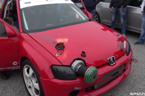 Video: Big Turbo + FWD = No Grip, and One Wild Ride!