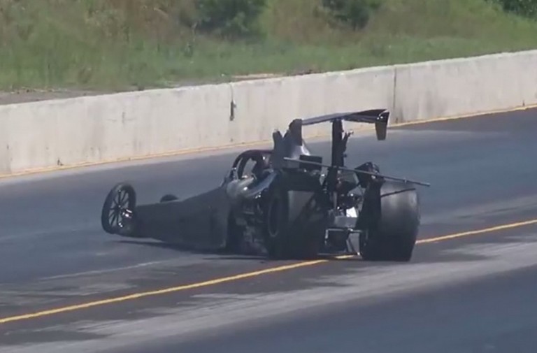 Video: Chase Beverly's Wild Top Dragster Crash At Darlington Dragway