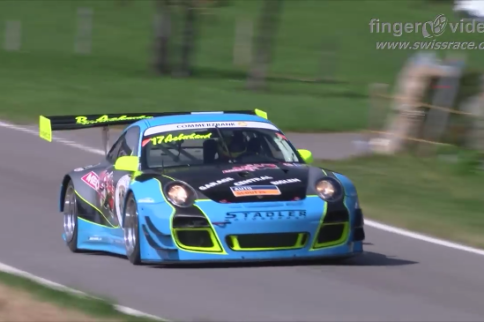 Video: Porsche 997 GT3-R's Amazing Hillclimb Sprint