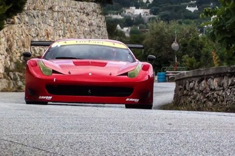 Video: Ferrari 458 GT3 Tears up the Hillclimb!