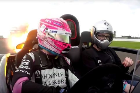 Video: Getting Trained by an F1 Driver, Ariel Atom Explodes