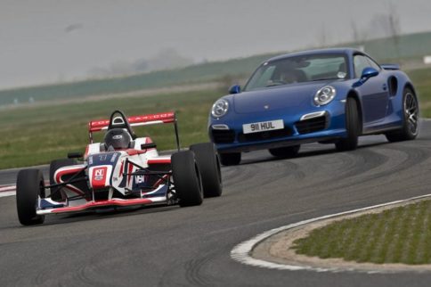 Video: Can A Formula 4 Outrun A Porsche Turbo?