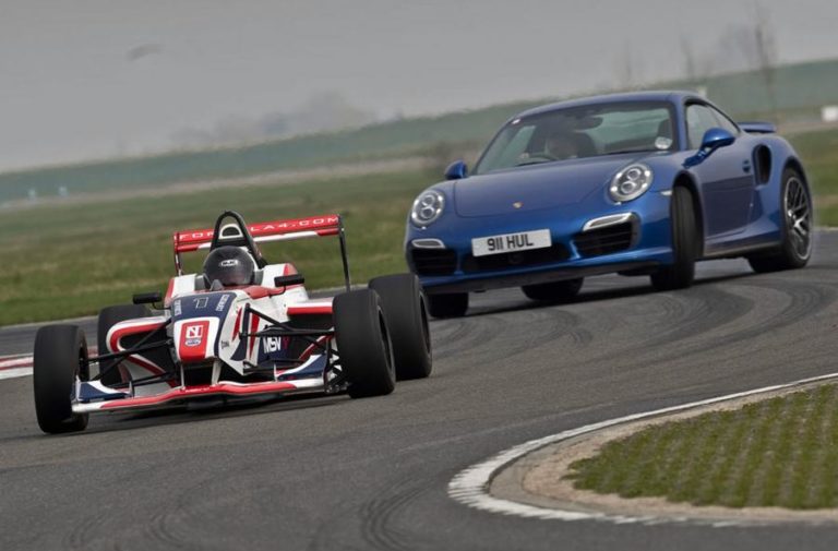 Video: Can A Formula 4 Outrun A Porsche Turbo?