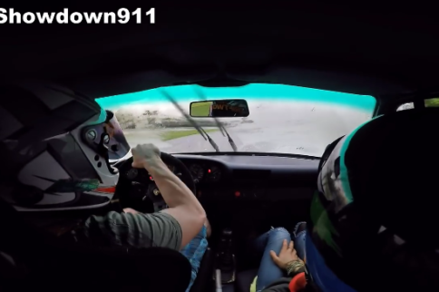 Video: Wet, Wild, Sideways Lap In A Tuned Porsche 993