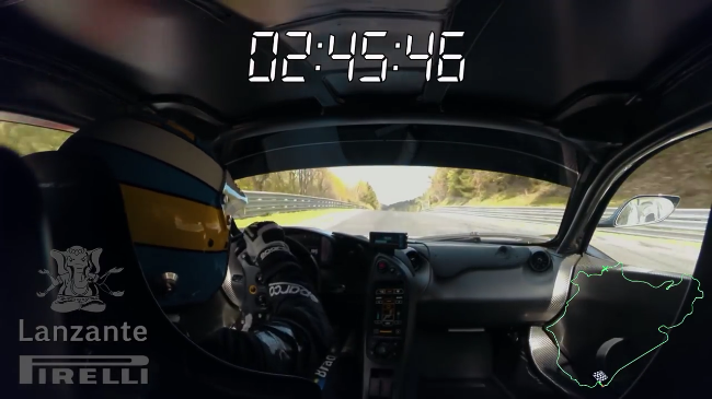 Video: McLaren's P1 LM Runs a 6:43 at the Nurburgring!