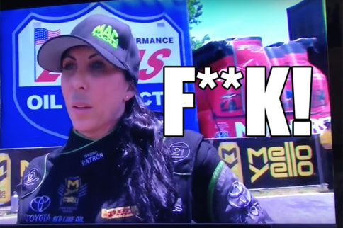 Video: Alexis Dejoria Drops The F-Bomb (Twice) On Live Television