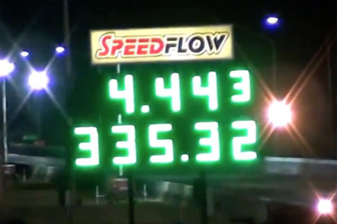 Video: Damien Harris Clocks Australia's All-Time-Quick 1/4-Mile Pass