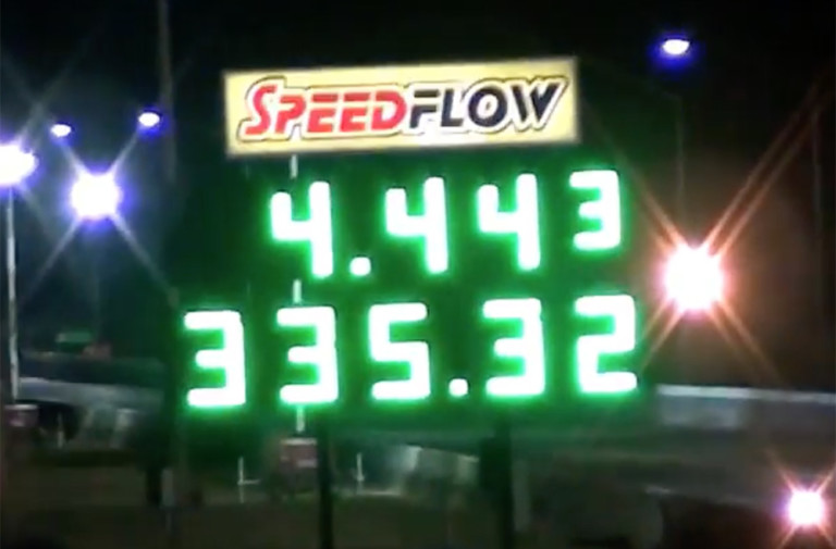 Video: Damien Harris Clocks Australia's All-Time-Quick 1/4-Mile Pass