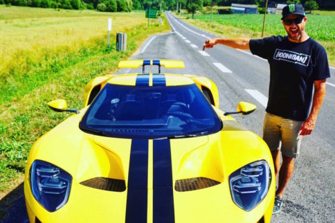 Video: Ken Block Drives The New Ford GT At Le Mans