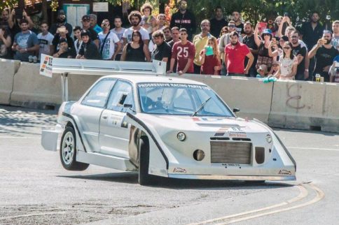 Video: Hideous, 750-HP Evo III Sideways on a Rally Stage