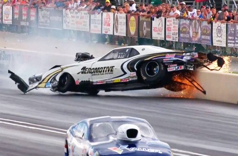 Video: Tire-s-s-s-shake Bites Pro Mod's Steve Matusek In Norwalk