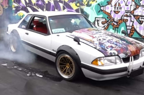 Hooning In Project Kitsune, A Unique Fox Mustang