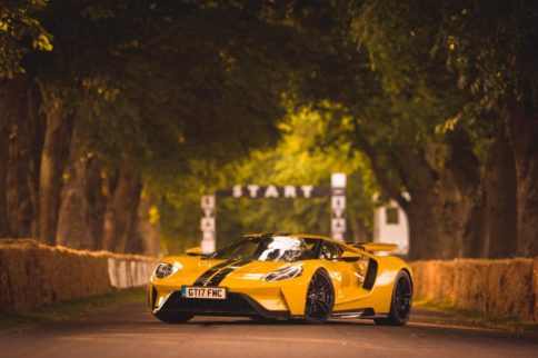 Watch Ford Machines Blast Up The Goodwood Hill