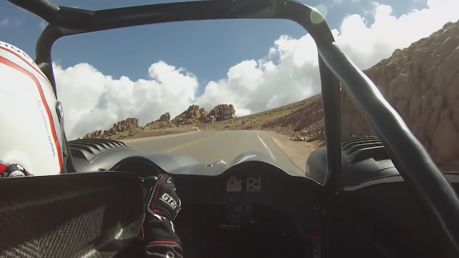 Video: This Year's Winning Pike's Peak Run Onboard!