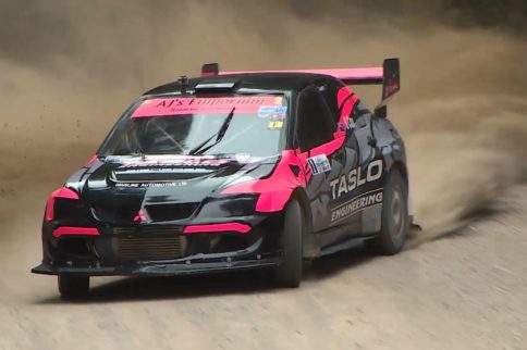 Video: 720-HP Lancer Evo Threads Between Trees