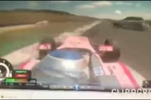 Video: Racer Fined For Posting Near Accident With Course Car