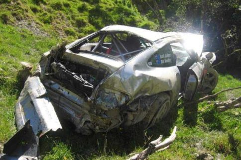 Video: 911 Turbo Meets Its Demise At The Nurburgring