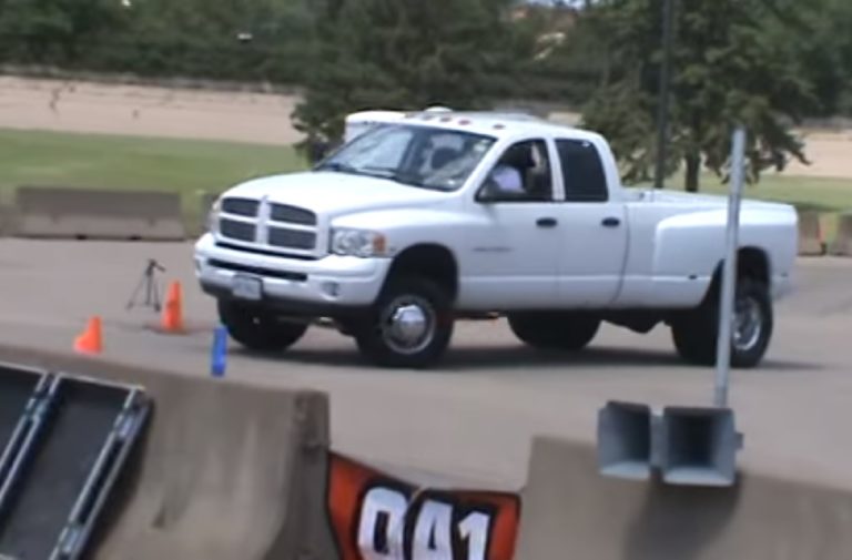 Video: Dodge Ram Dually Autocrossing... We're Serious.