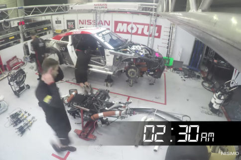 Video: GT-R NISMO GT3 Rebuilt In A Manic 12 Hours