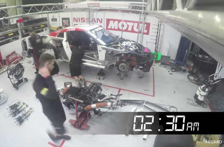 Video: GT-R NISMO GT3 Rebuilt In A Manic 12 Hours
